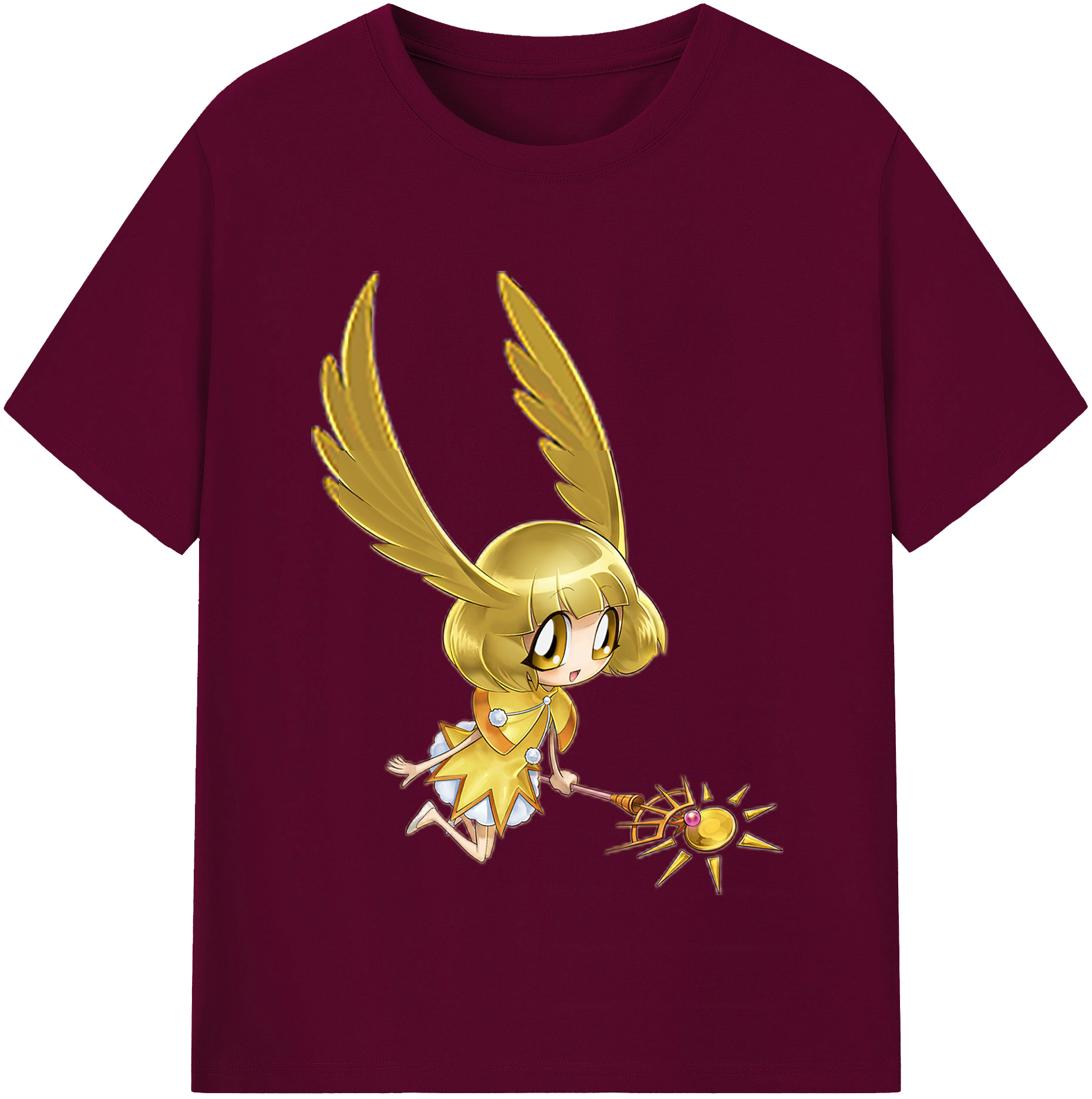 （画像用） 遊☆戯☆王 Yu-Gi-Oh! レディースカジュアルプリントTシャツ（綿100％）